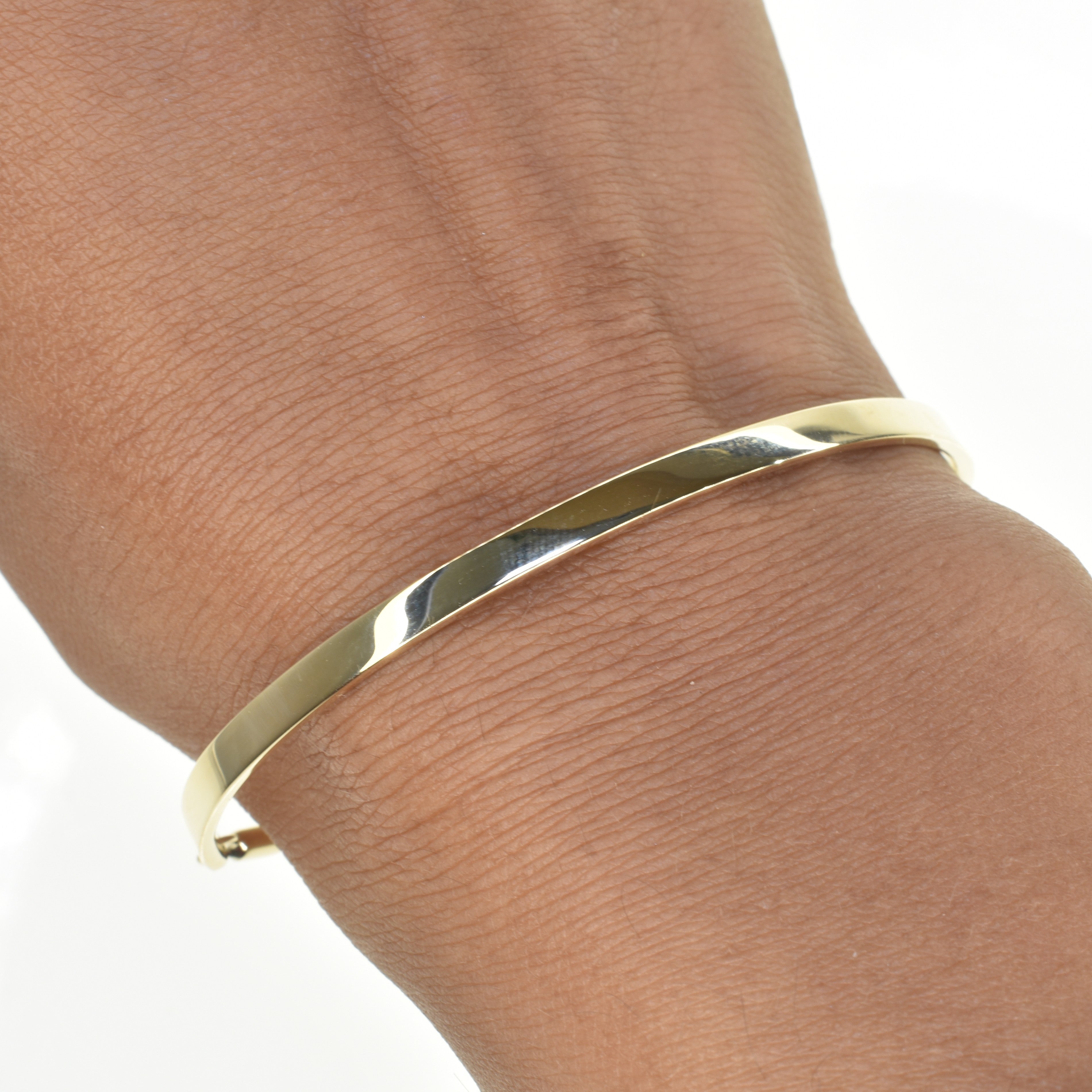 Gold Bar Bracelet with Bolo Chain