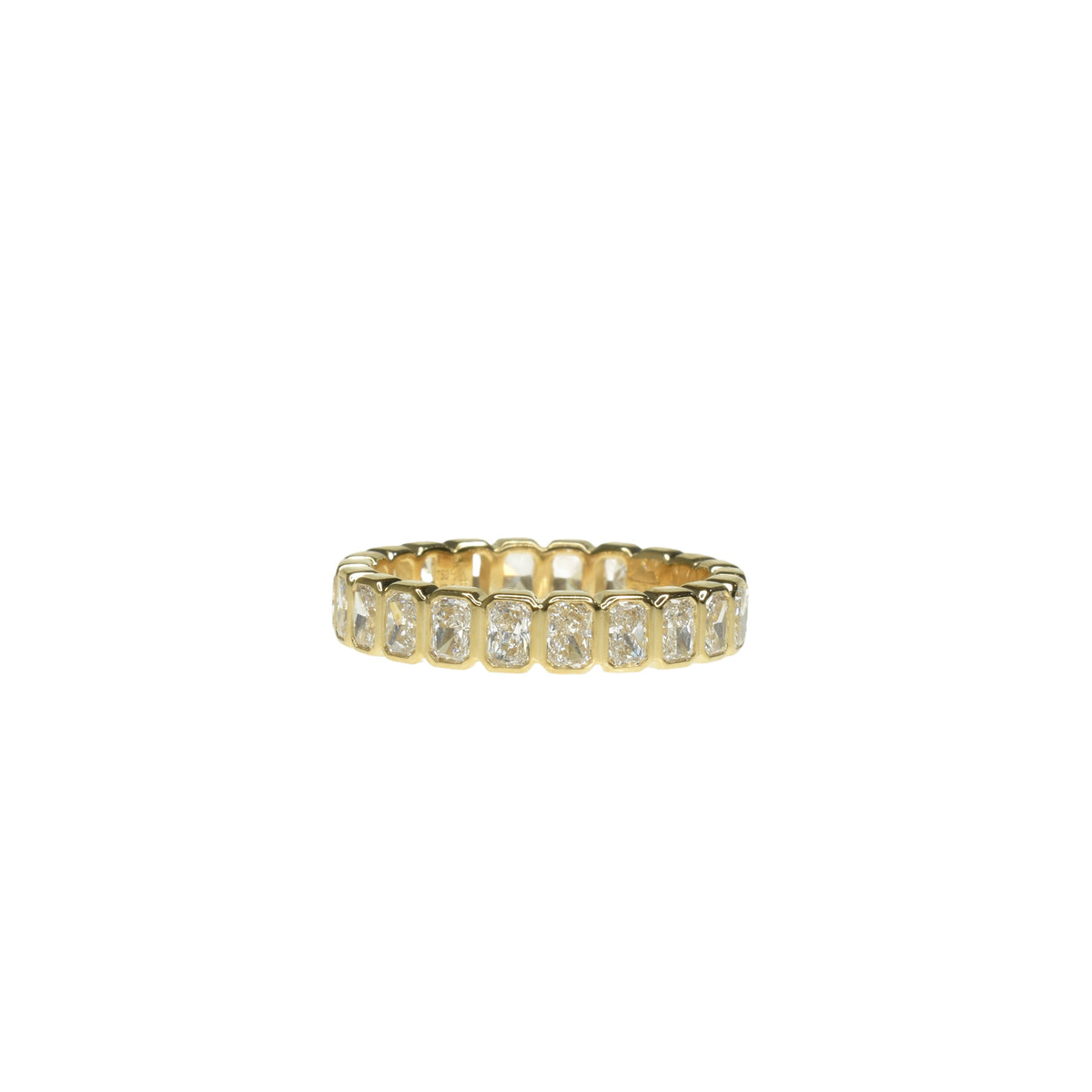 Radiant Cut Eternity Band