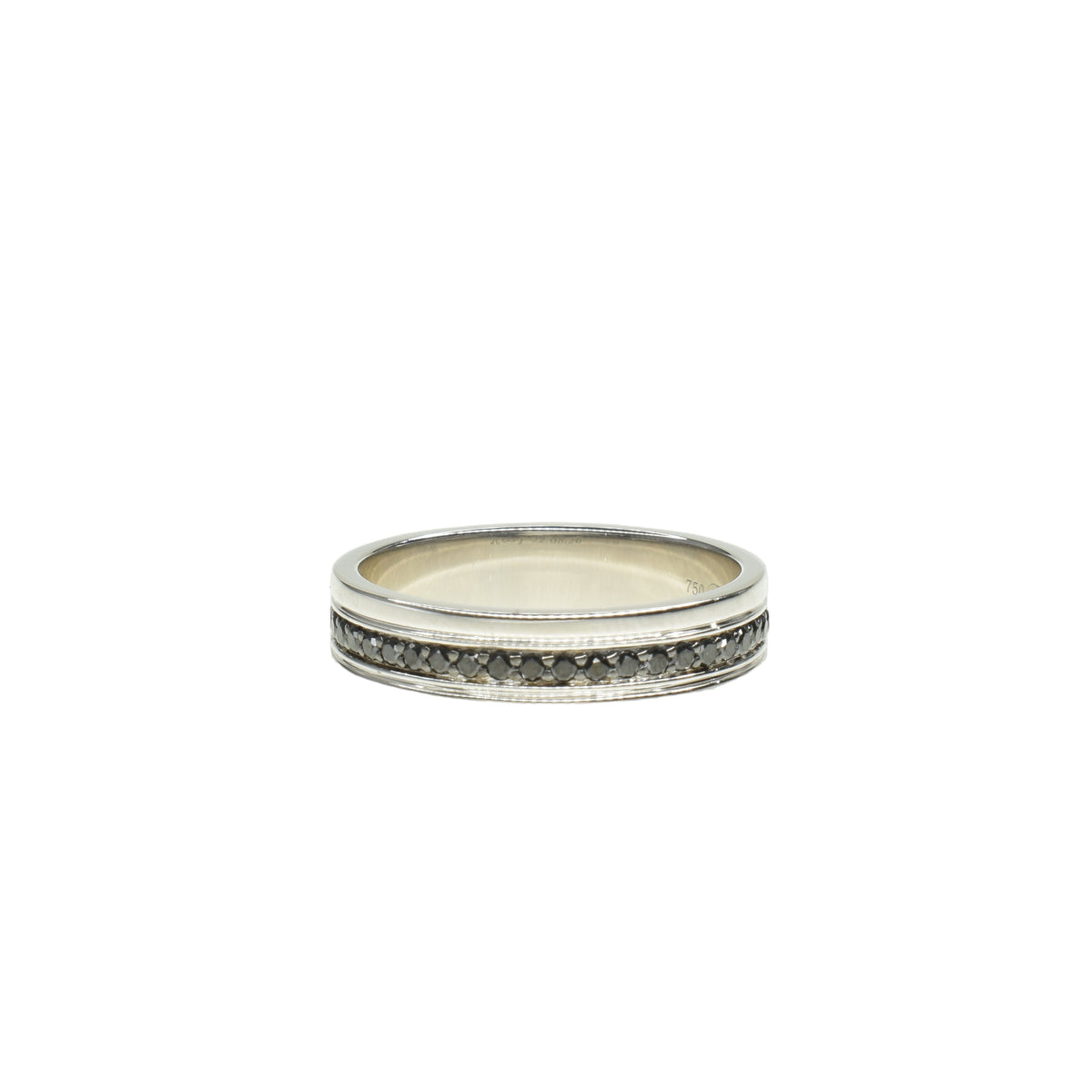 Black Diamond Men's Wedding Band