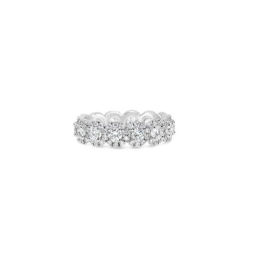 Round Diamond Halo Band