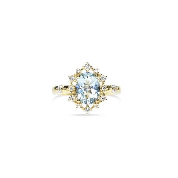 Aquamarine Ring