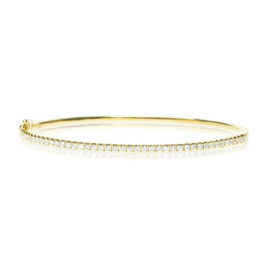 Diamond and Rope Bangle