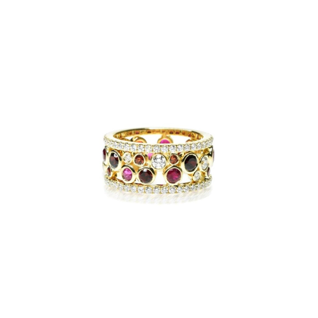 Bubble Gemstone Band