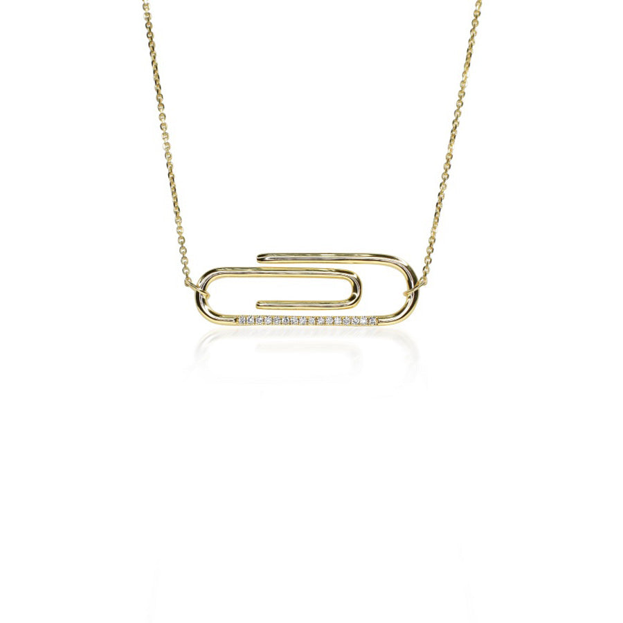 Paper Clip Necklace