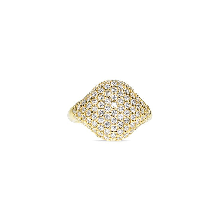 Diamond Pinky Ring
