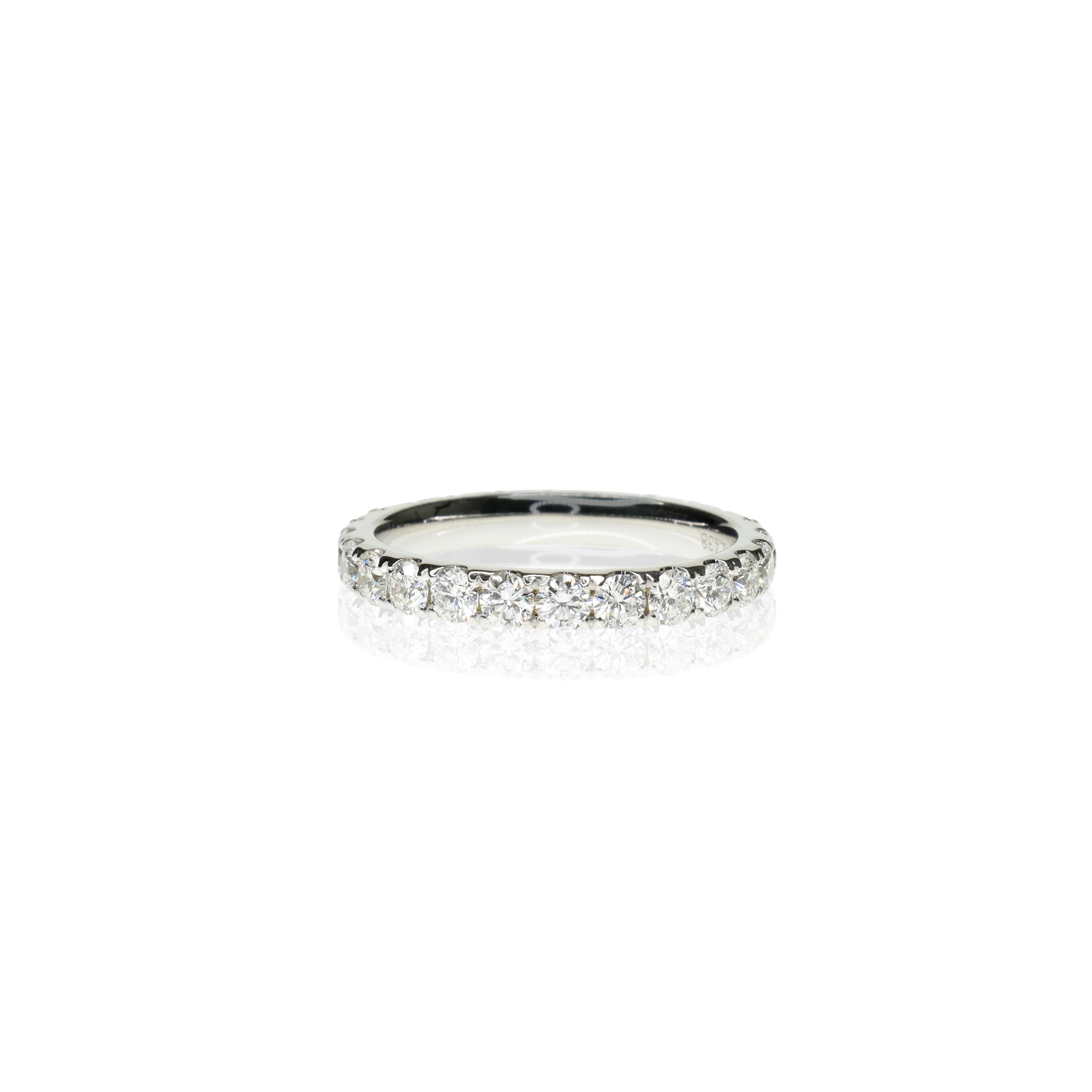 Classic Eternity Band with 2.5mm Diamonds