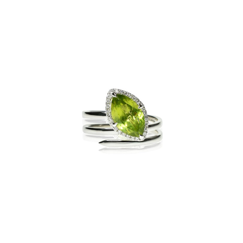 Peridot Marquise Cocktail Ring