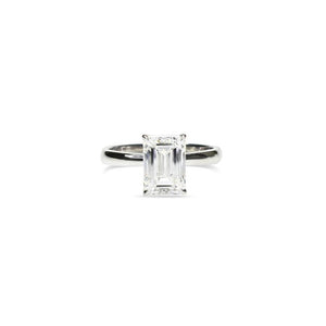 Emerald Cut Diamond Ring
