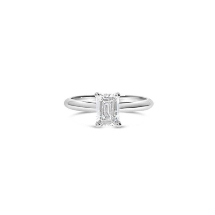 Classic Emerald Cut Diamond Ring