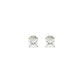 2ct Princess Lab Grown Diamond Earrings