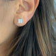 2ct Princess Cut Lab Grown Diamond Earrings
