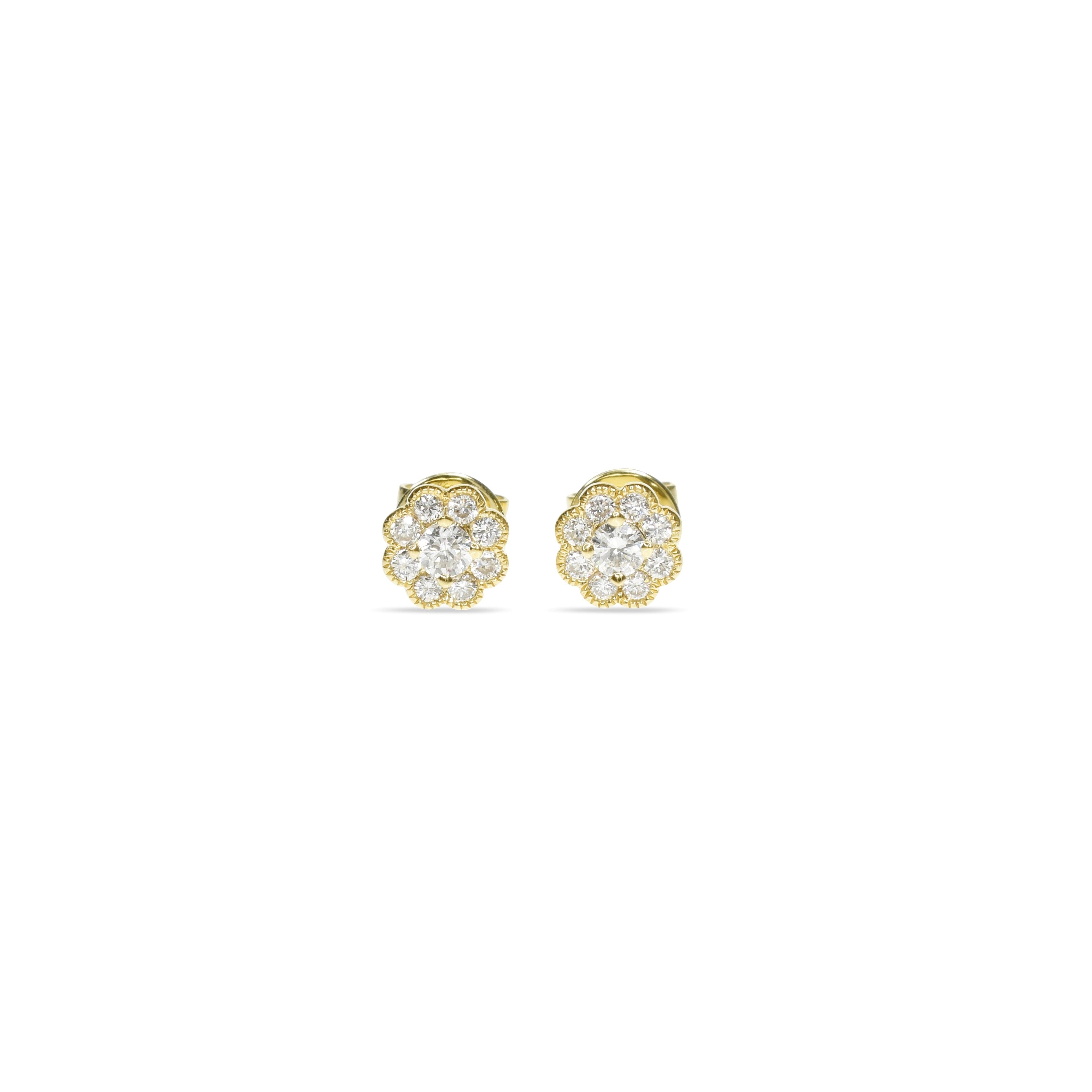 Flower Cluster Studs