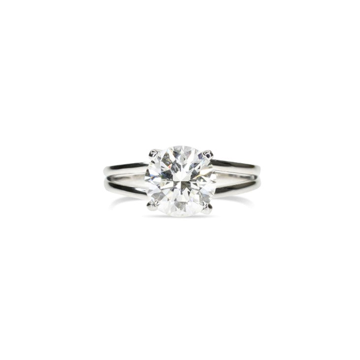 Round Diamond with Double Band