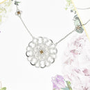 Brown Diamond Medallion Pendant