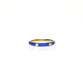 Diamond and Enamel Band