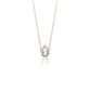 Pear Shaped Diamond Pendant