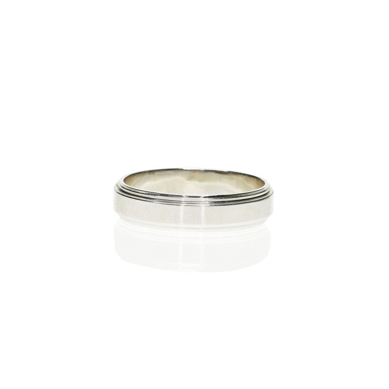 Trendy Wedding Band 5mm Wide