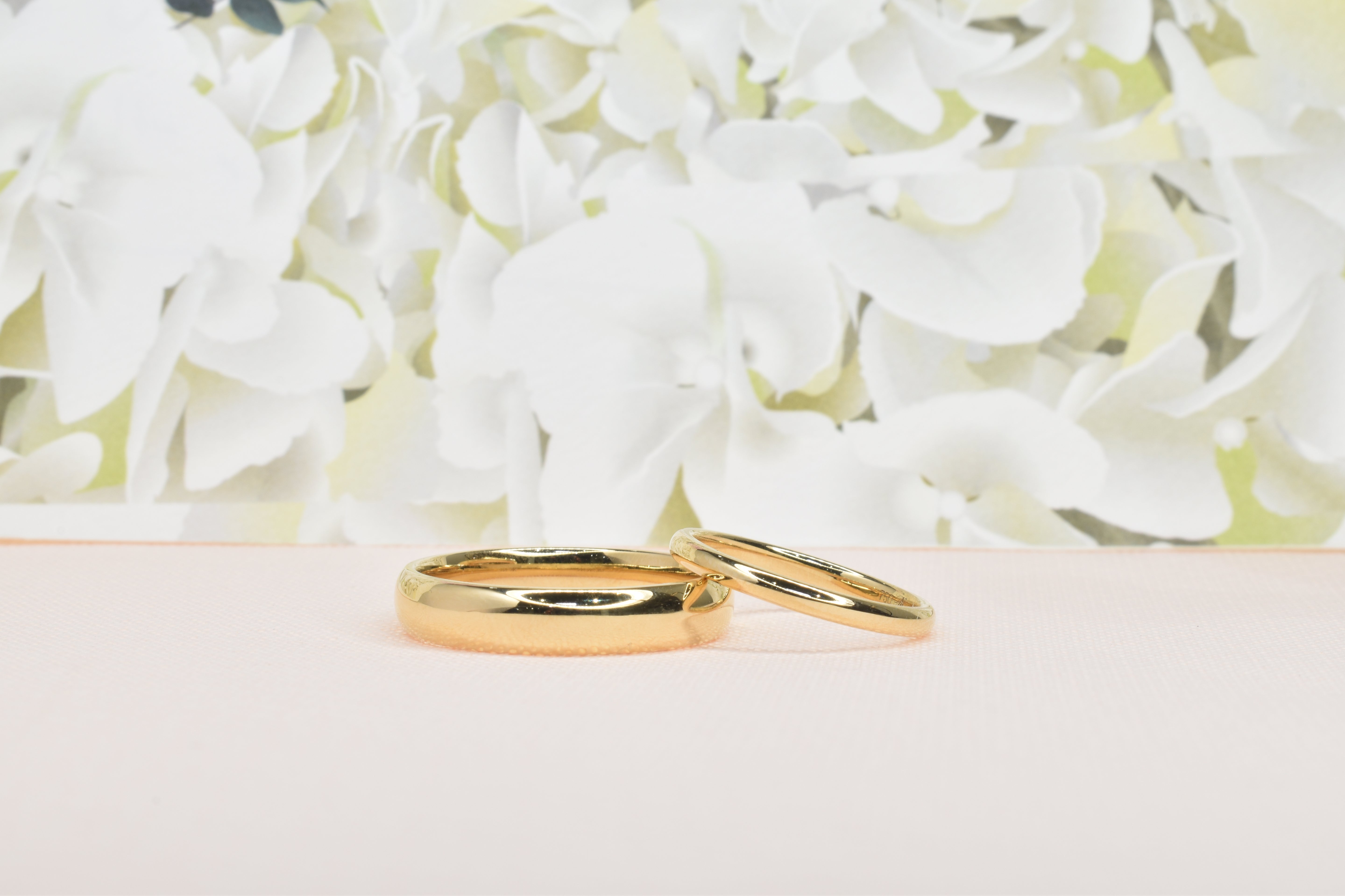 2mm Wide Gold Wedding Band