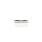 Emerald Cut Diamond Half Eternity Ring