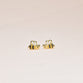 Bumble Bee Enamel Earrings