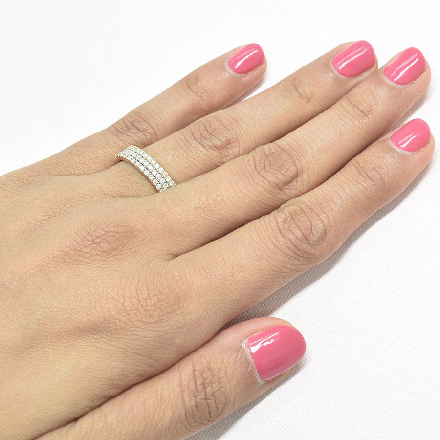 Classic Eternity Band with 1.25mm Diamonds