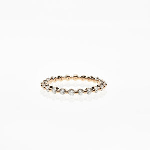 Shared Prong Eternity with 1.9mm Diamonds