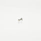 Star Threaded Stud Earring