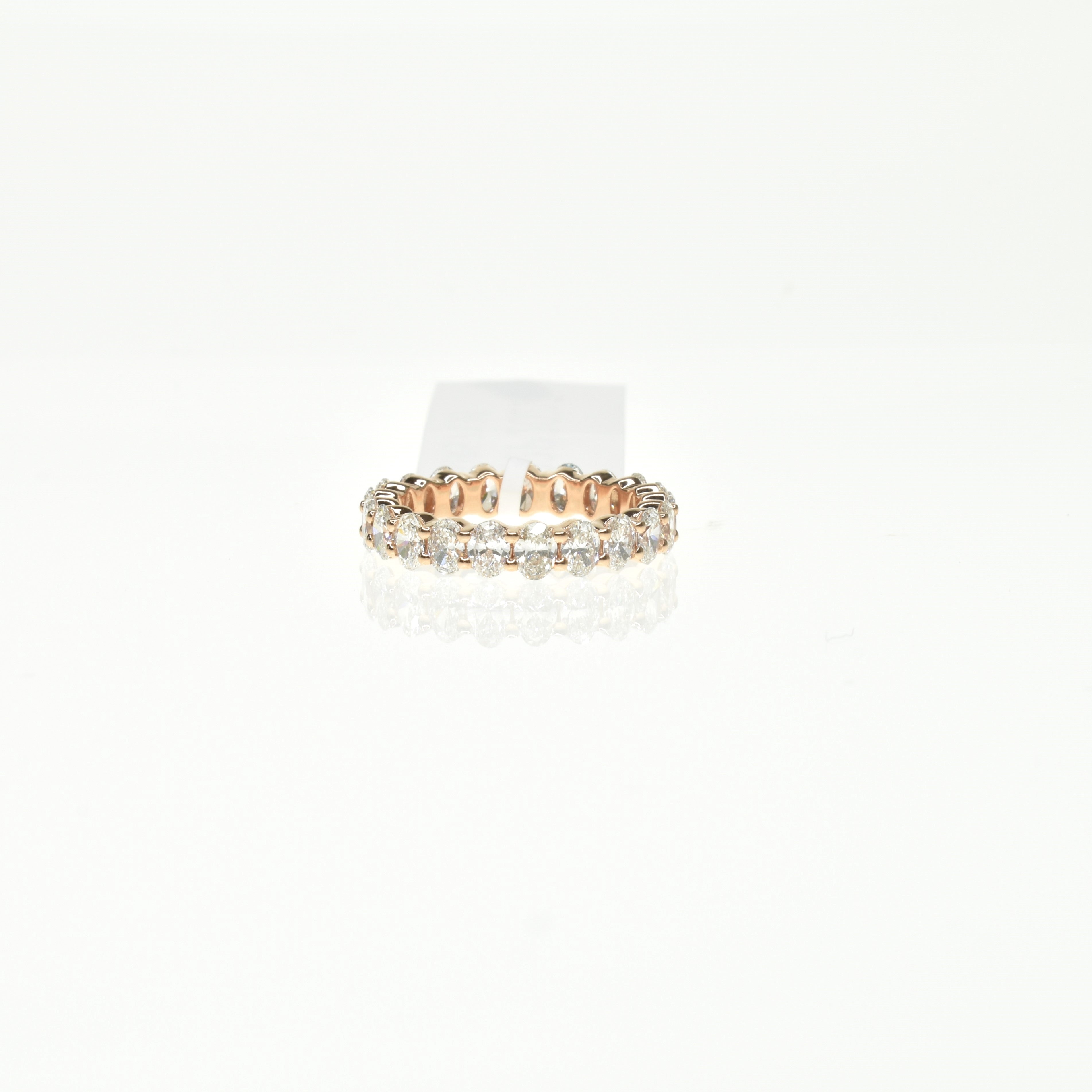 Oval Eternity Ring with 0.10ct Lab Grown Diamonds