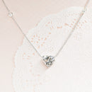 Heart Shaped Solitaire Necklace