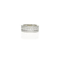 Channel Set Diamond Band with Miligrain detail