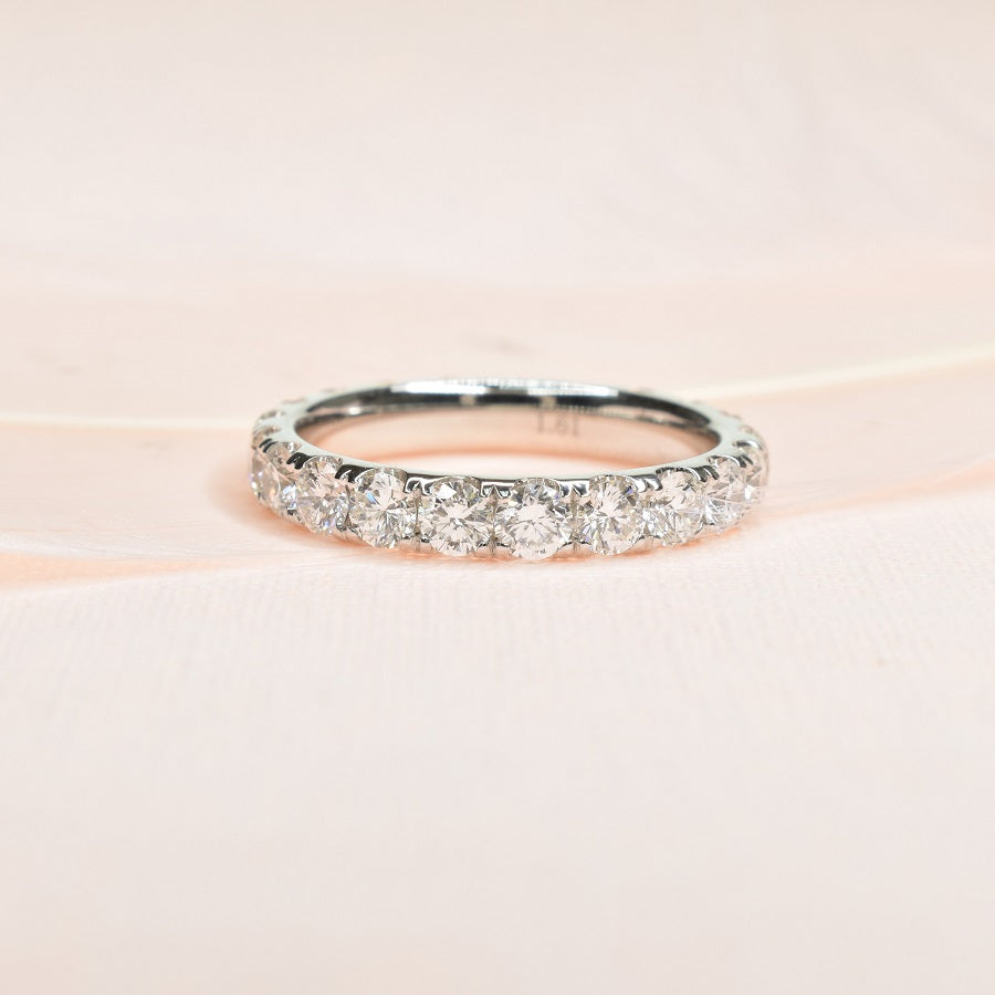 Classic Eternity Band with 2.7mm Diamonds