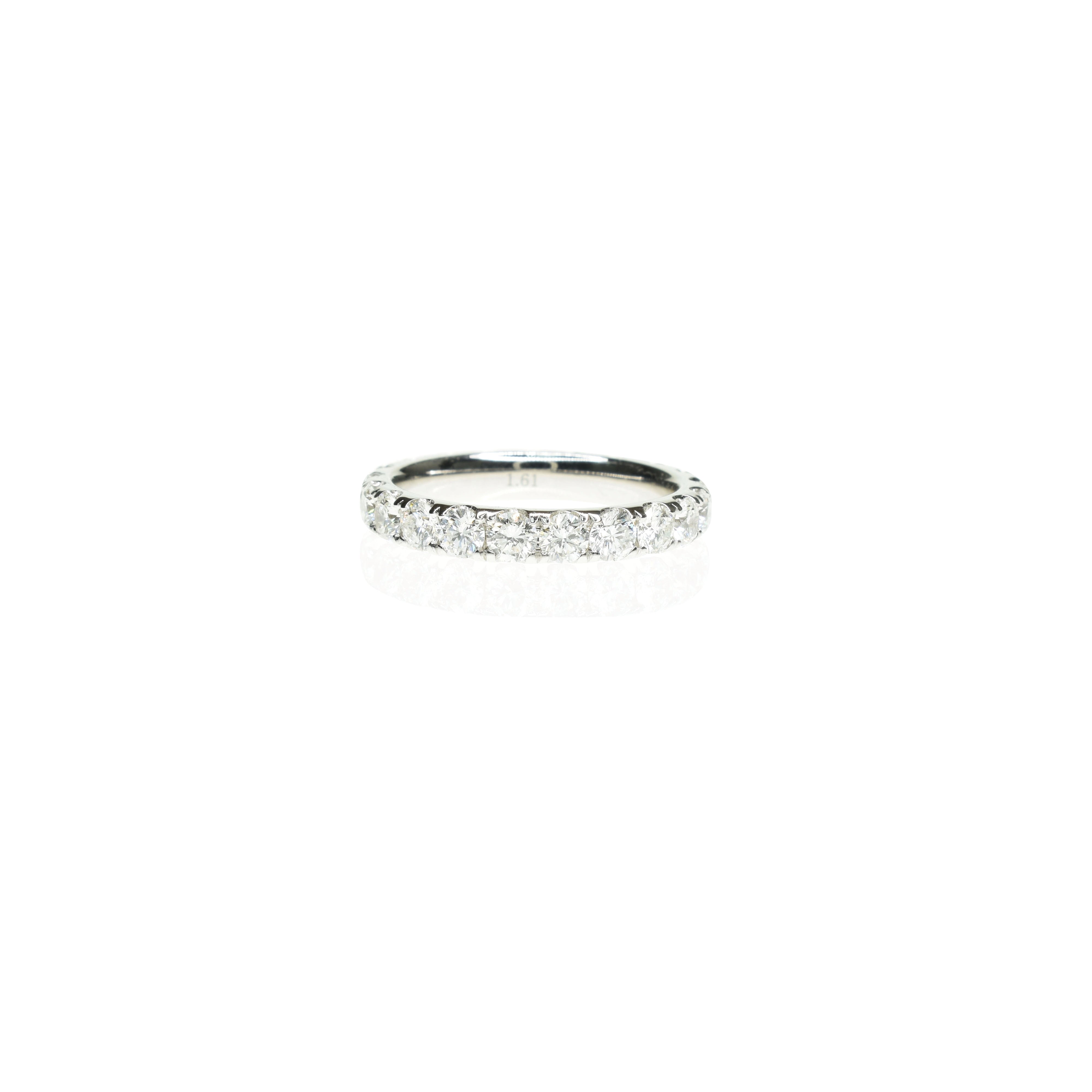 Classic Eternity Band with 2.7mm Diamonds