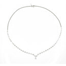 Pear shape diamond Necklace