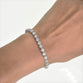 Embrace Bracelet using 3.3mm Diamonds