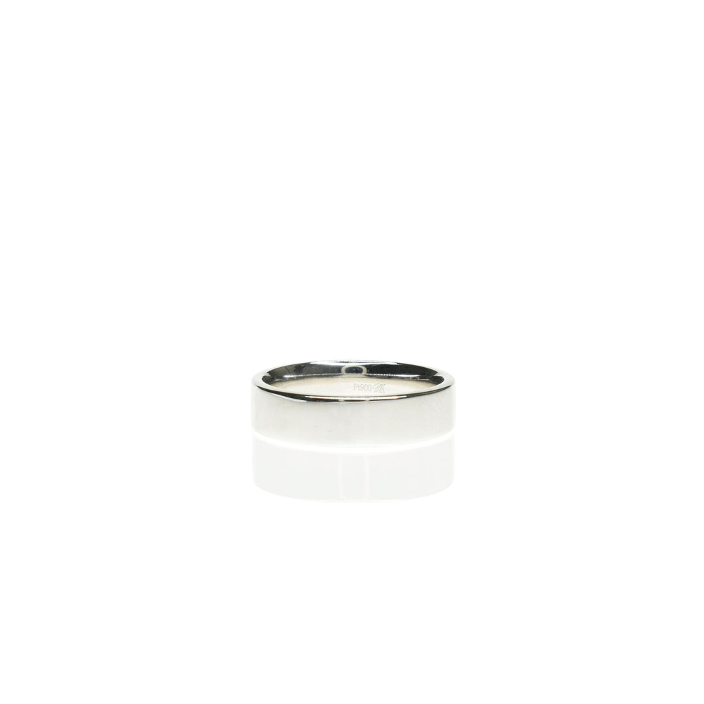 6mm Wide Mens Wedding Band
