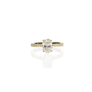 Oval Diamond Ring