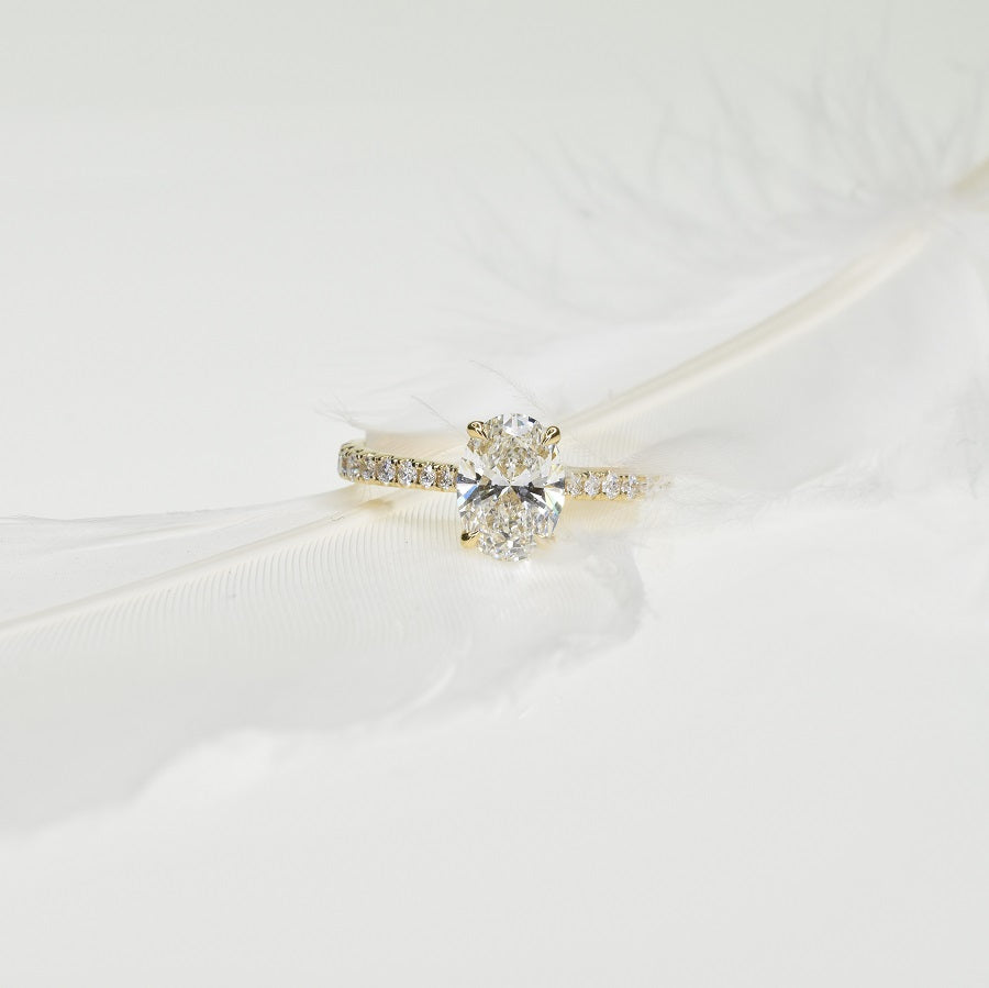 Oval Diamond Ring