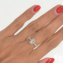 Oval Diamond Ring