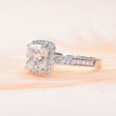 Cushion Cut Diamond Ring