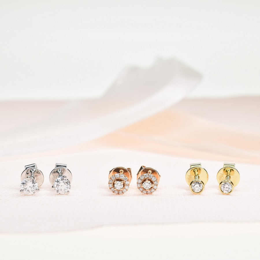 Baby Solitaire Studs