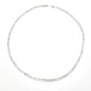 Round Diamond Graduated Tennis Necklace