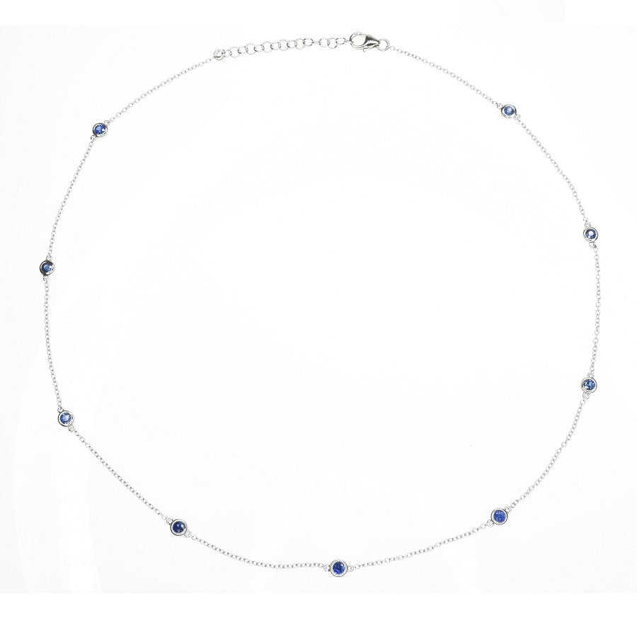 Gemstones On A Chain Necklace