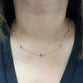 Gemstones On A Chain Necklace