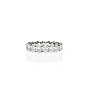 25pt Oval Eternity Band