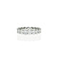 Lab Grown Diamond Eternity Ring with Oval Cuts