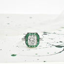 Cushion Cut Diamond Ring