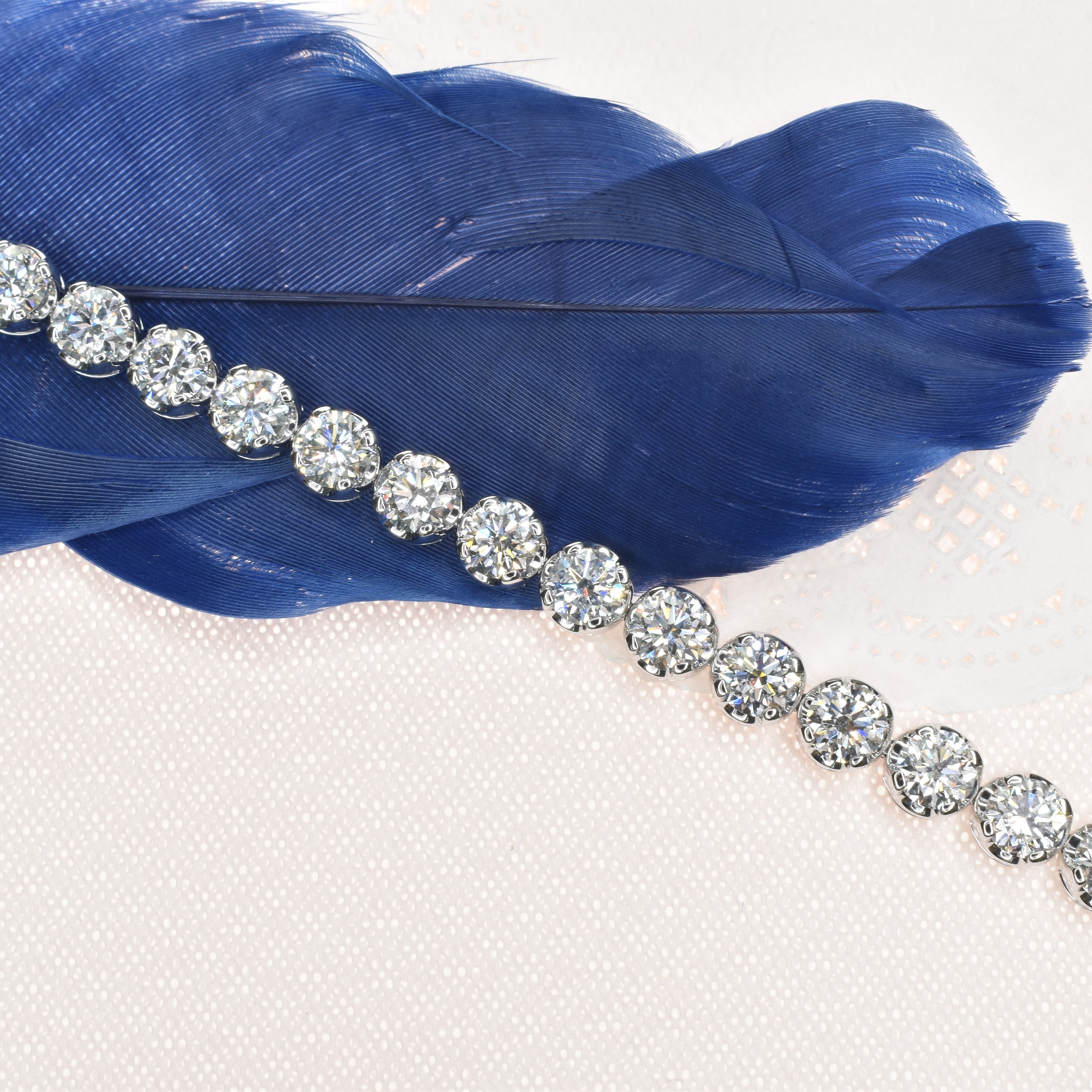 Embrace Tennis Bracelet with 5.1mm Lab Grown Diamonds