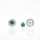 Marquise & Round Diamond Jacket with Gemstones