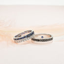 Sapphire and Diamond band