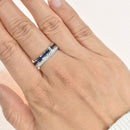 Sapphire and Diamond band